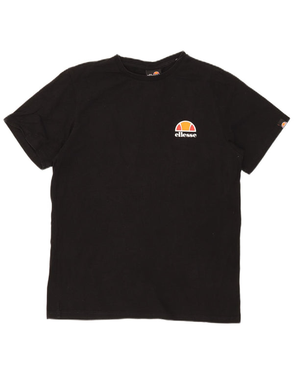 Camiseta feminina ELLESSE UK 12 médio preto