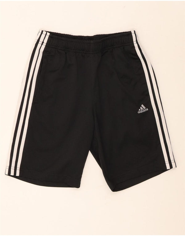 Shorts esportivos Adidas meninos 13-14 anos preto poliéster