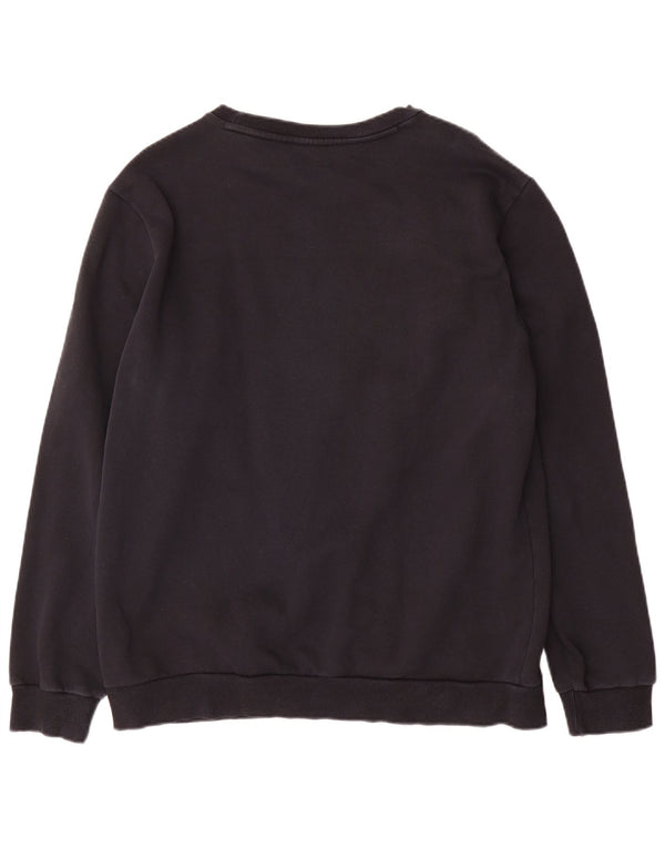 Puma Mens Graphic Moletom Jumper Grande Preto