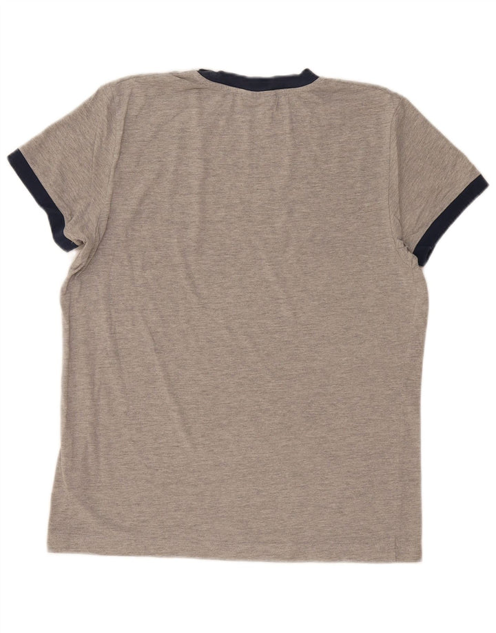 Camiseta feminina gráfica DICKIES UK 16 grande algodão cinza