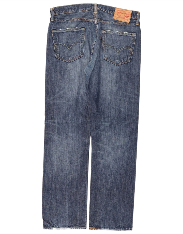 Jeans Levis 504 Straight Masculino W32 L30 Azul