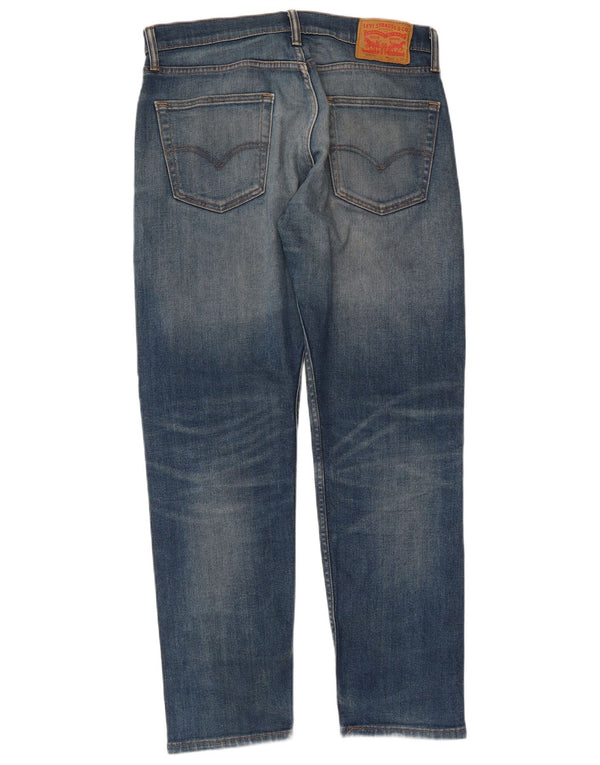 Levi's Masculino 502 Tapered Jeans W31 L32 Algodão Preto