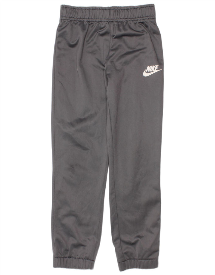 Calça de treino Nike Boys Joggers 6-7 anos grande cinza poliéster