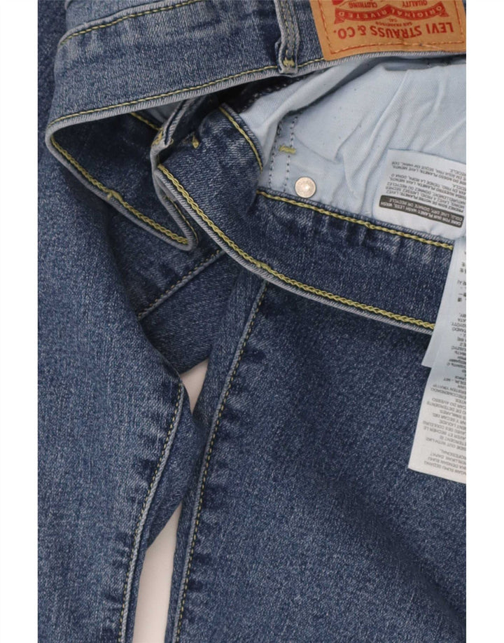 Jeans skinny feminino Levi's W34 L32 algodão azul