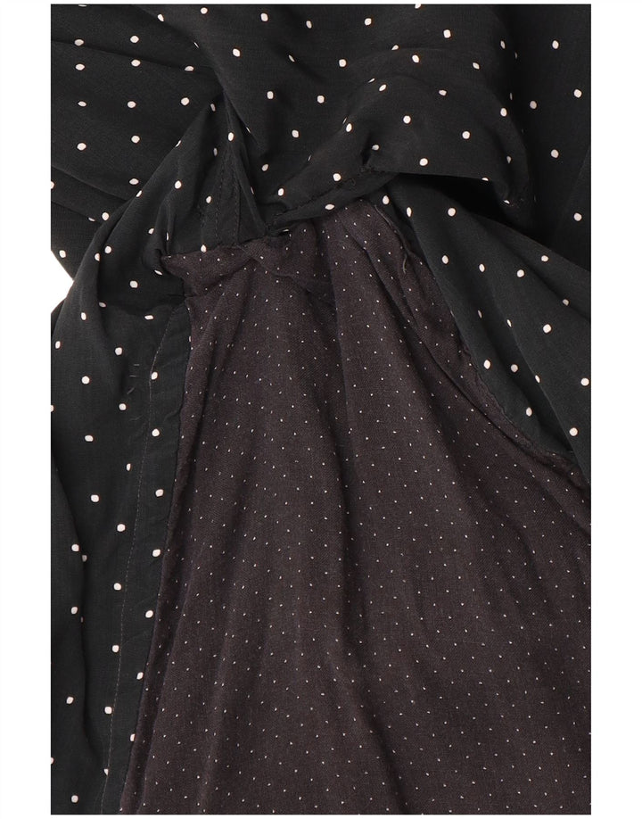 Camisa masculina de manga curta TIPO'S XL preta manchada