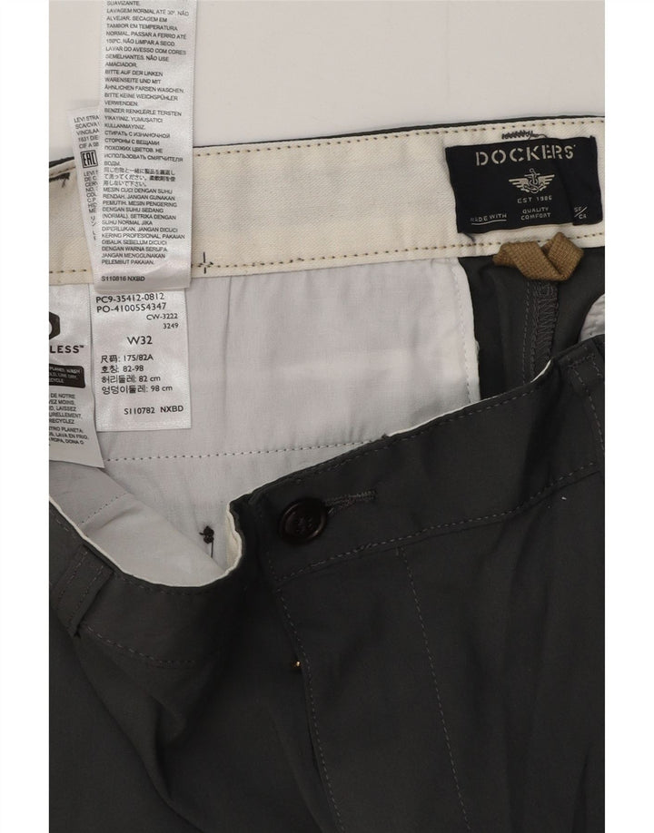 Shorts cargo masculino DOCKERS W32 poliéster cinza médio