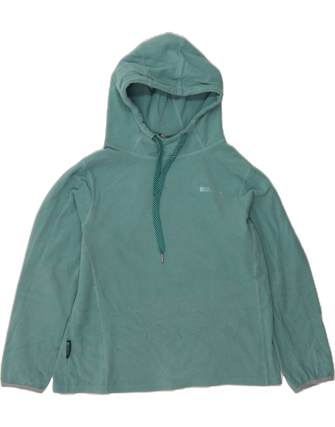 MOUNTAIN WAREHOUSE Womens Hooded Fleece Jumper UK 18 XL Turquoise Vintage Mountain Warehouse and Second-Hand Mountain Warehouse from Messina Hembry 