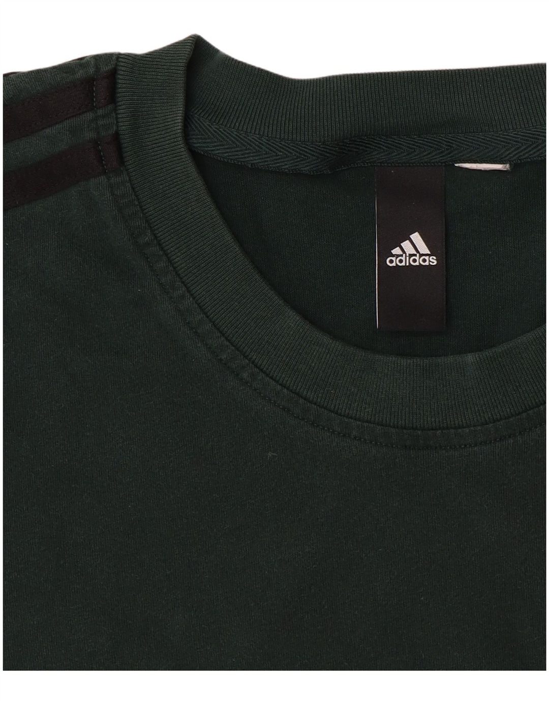 Adidas Mens Camiseta Top Grande Verde