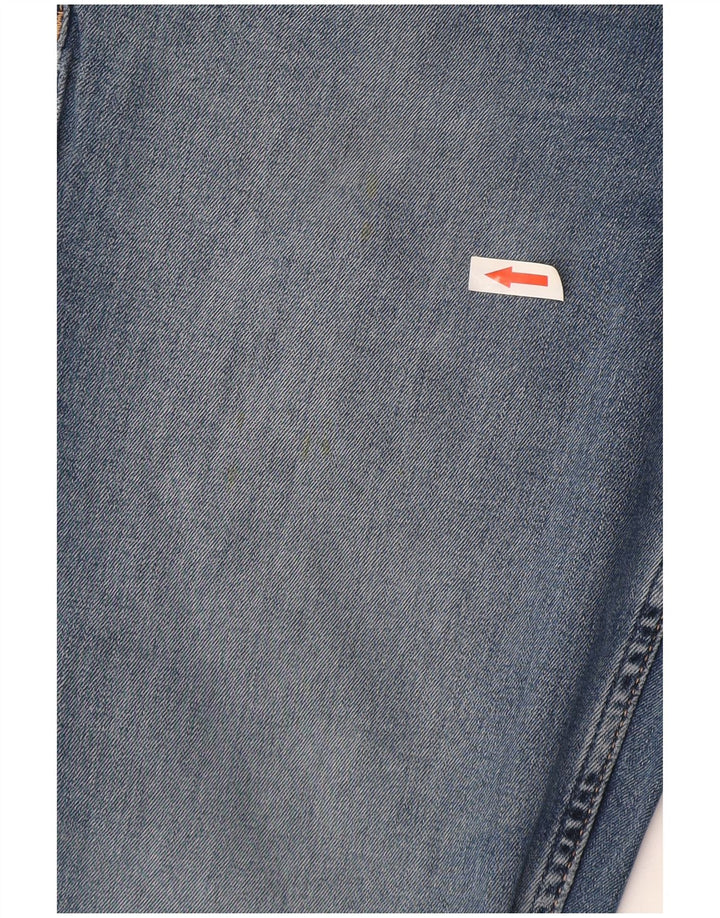 Mustang Mens Washington Slim Jeans W32 L34 Azul Algodão