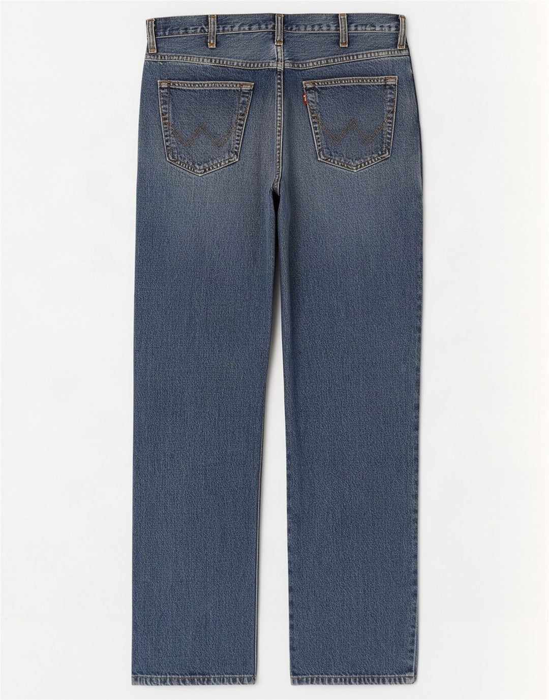 Wrangler Masculino Texas Straight Jeans W36 L32 Azul Algodão