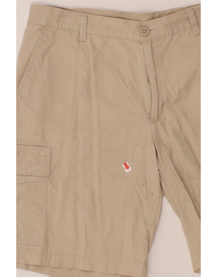 COLUMBIA Mens Cargo Shorts W36 Large Beige Cotton Vintage Columbia and Second-Hand Columbia from Messina Hembry 
