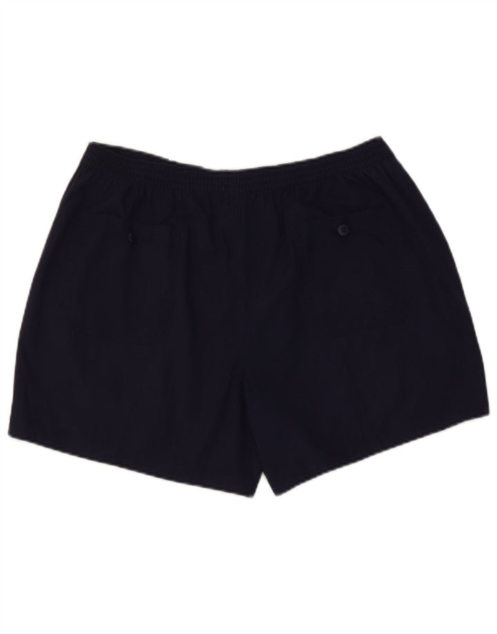 Shorts Chino Masculino Vintage W30 Poliéster Azul Marinho Médio