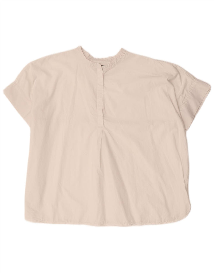 Blusa oversized feminina Woolrich UK 14 médio branco