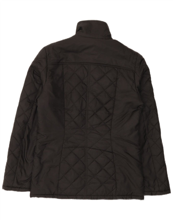 Jaqueta acolchoada masculina Reiss UK 36 pequena nylon preta