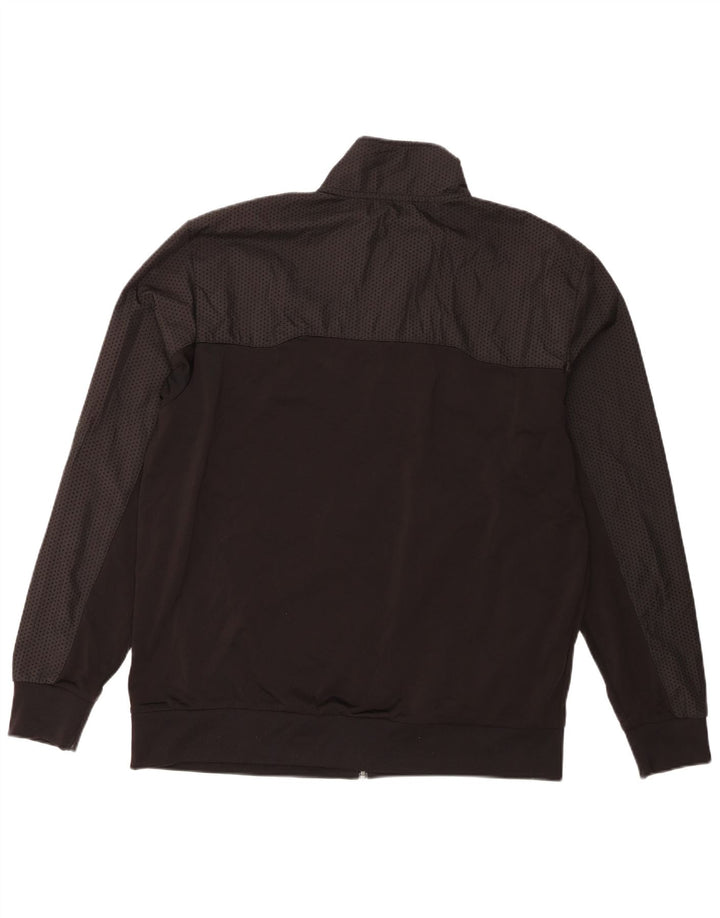 Puma Mens Tracksuit Top Jaqueta XL Preto Manchado