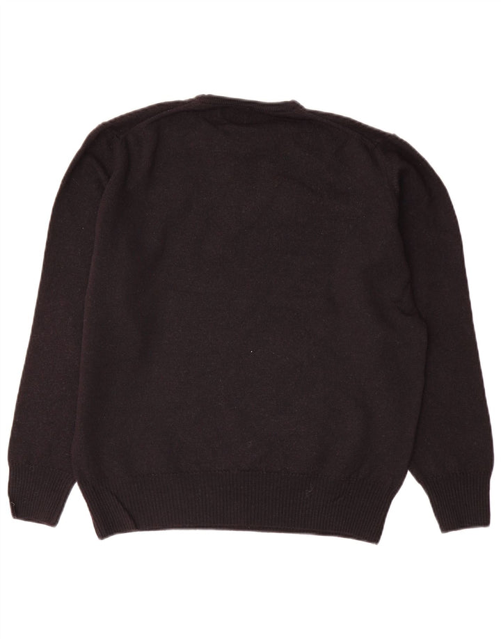 Zara Suéter masculino com gola redonda XL preto