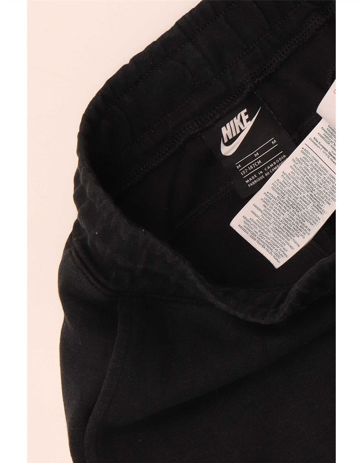 Shorts esportivos Nike Boys 10-11 anos médio preto algodão