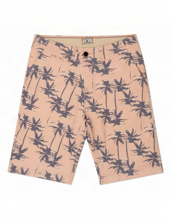 Shorts Chino Masculino Jack & Jones Gráfico Médio W31 Algodão Rosa