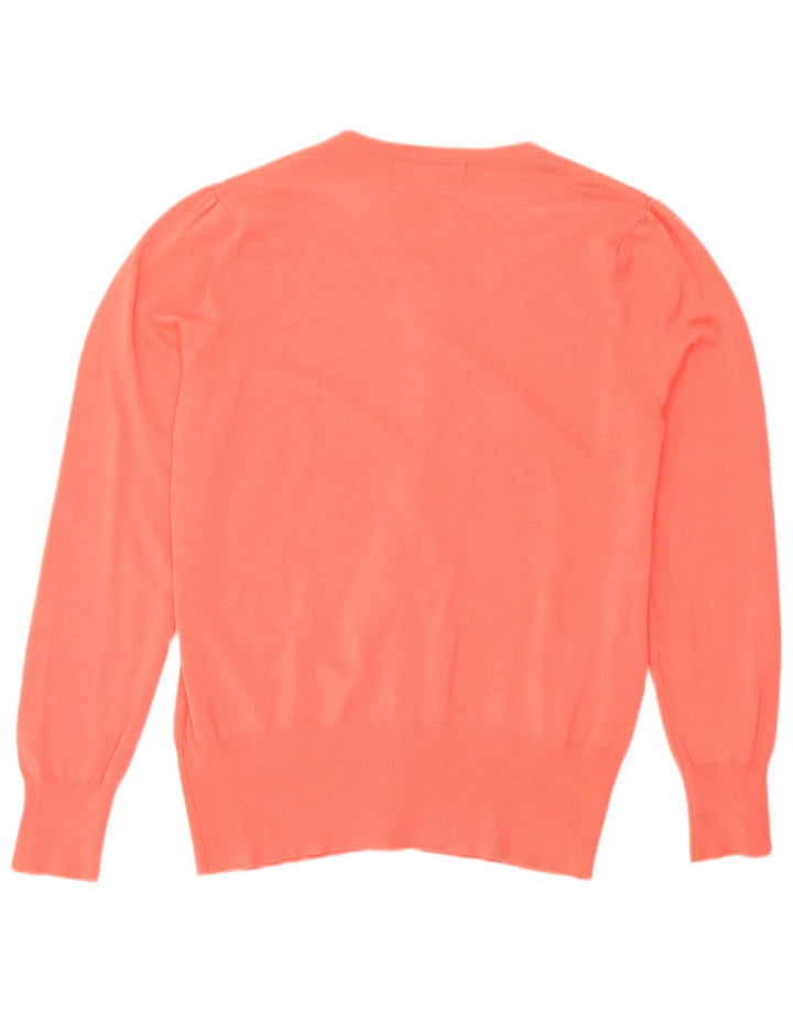 Suéter cardigã feminino Marks & Spencer Reino Unido 10 pequeno rosa