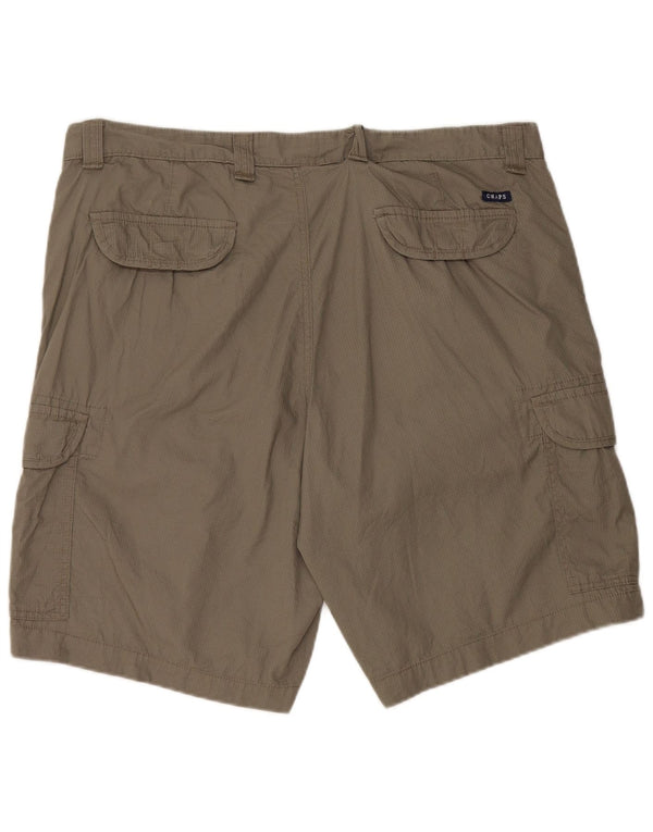 Shorts cargo masculino Chaps W38 XL algodão cinza