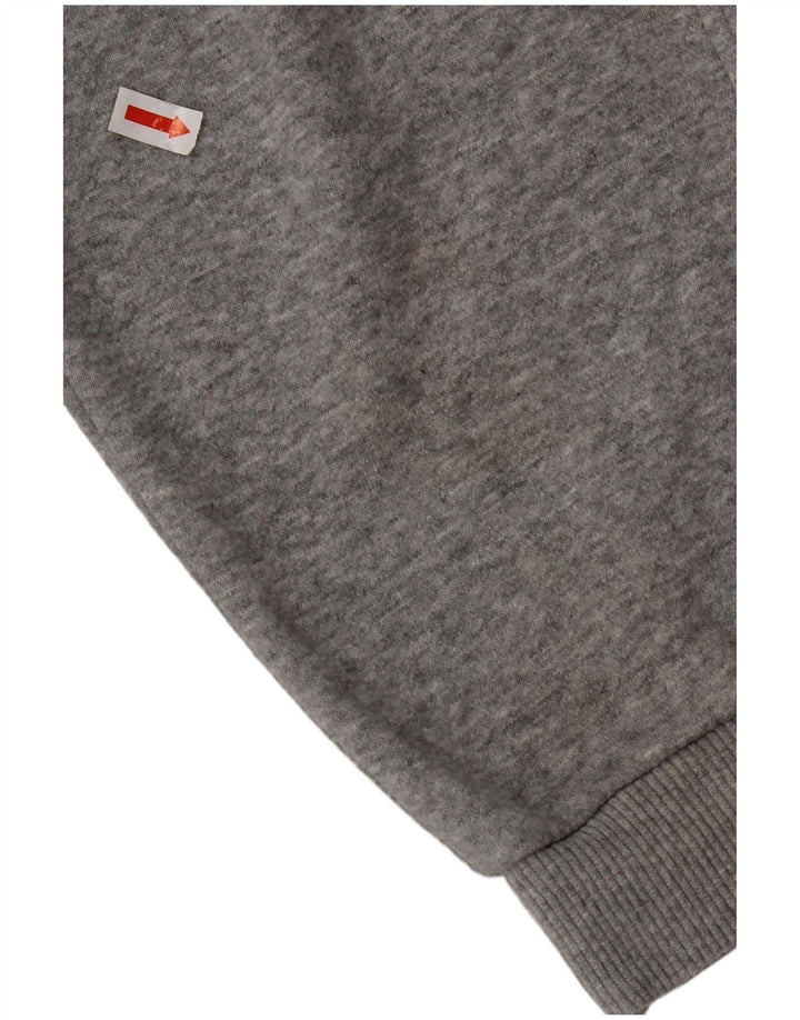 NIKE Meninos Calças de treino Joggers 12-13 anos Grande cinza manchado de algodão