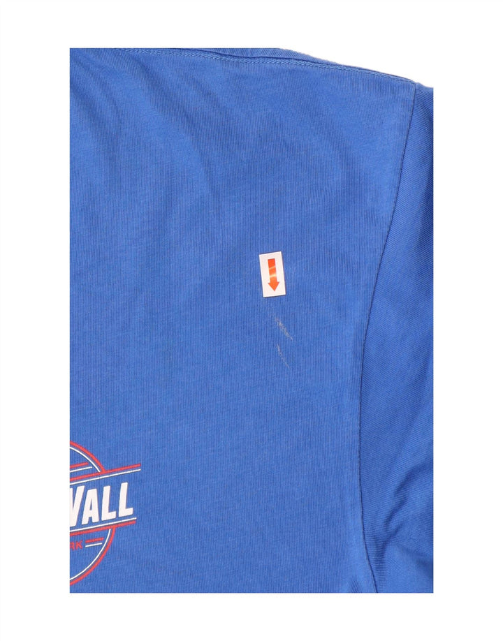 Camiseta VANS Masculina Classic Graphic Top Grande Algodão Azul