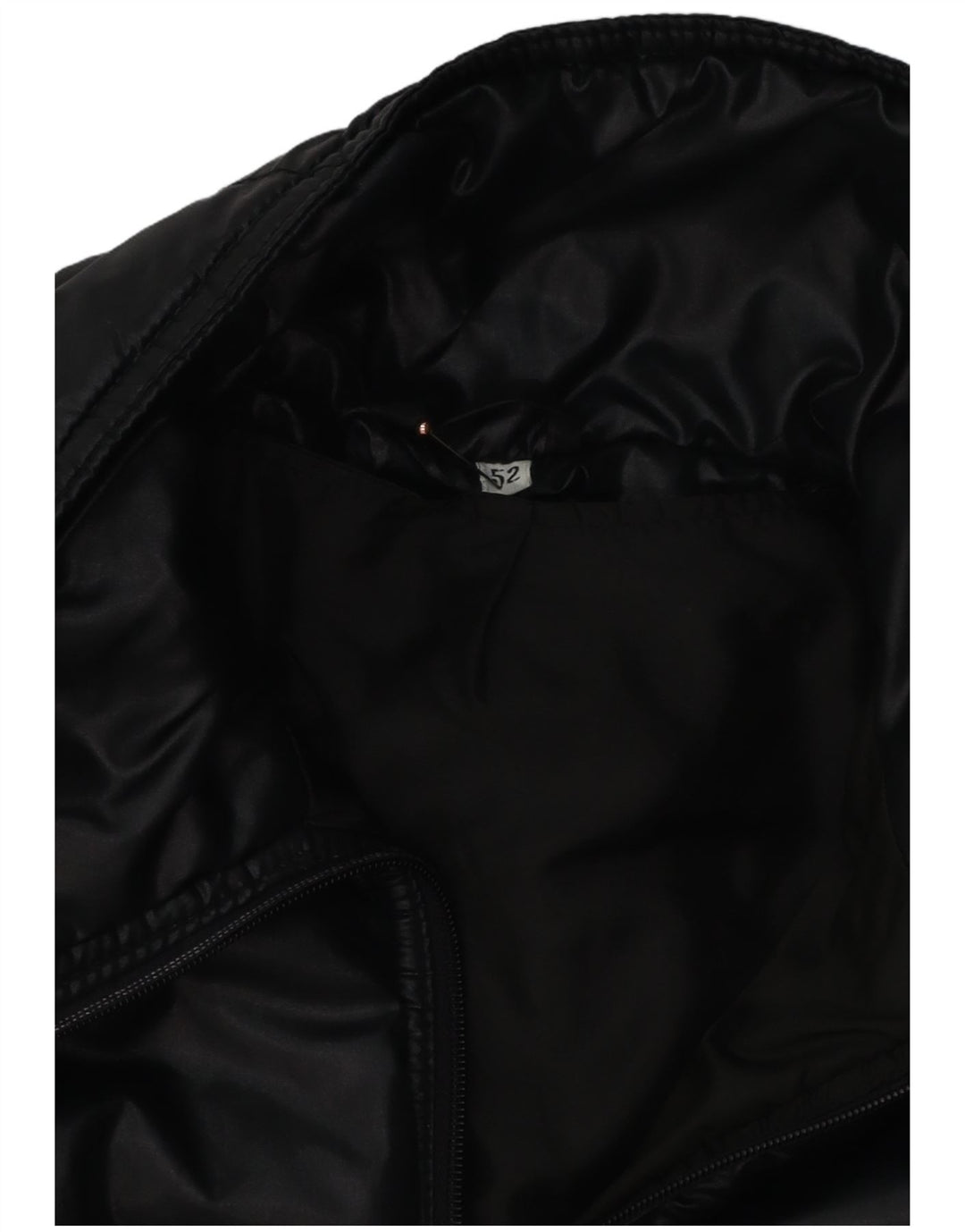 Jaqueta acolchoada masculina VINTAGE IT 52 XL preta