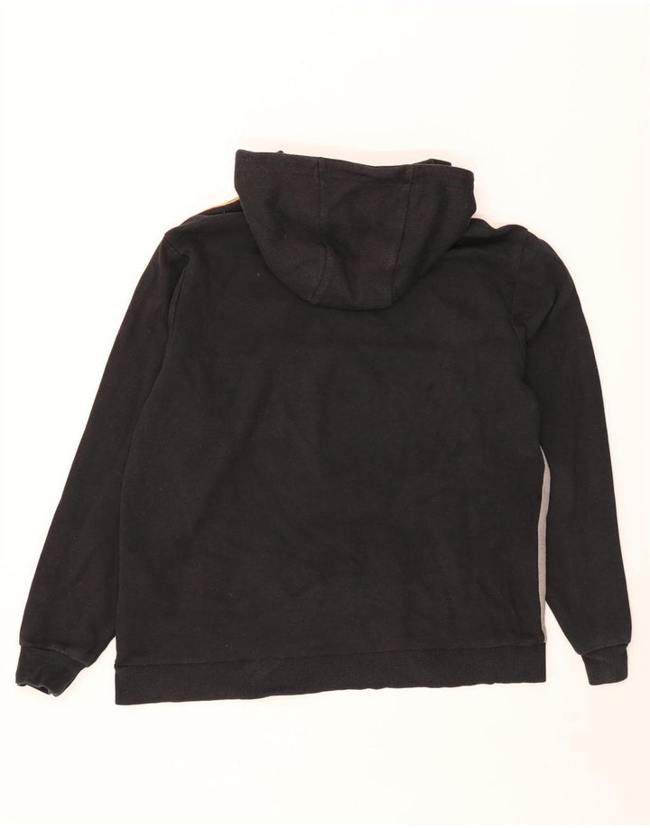 Ellesse moletom com capuz masculino médio preto colorblock algodão