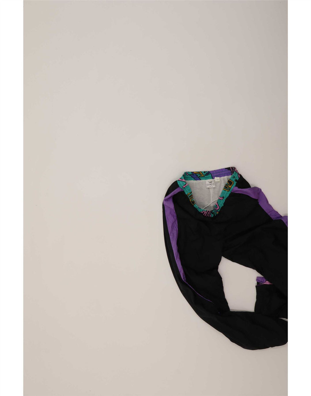 Calça de treino masculina Dingo Joggers pequeno bloco colorido preto