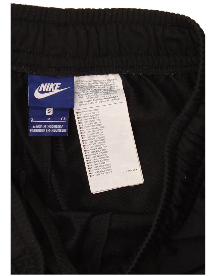 Nike Mens Treino Calças Joggers Pequeno Poliéster Preto