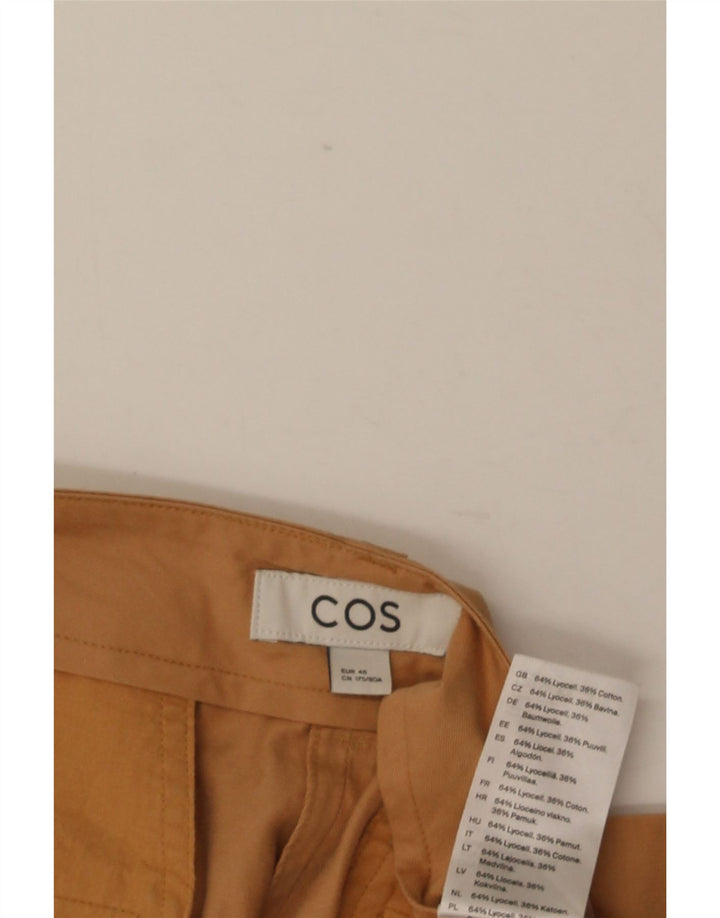 Cos Womens Chino Shorts EU 46 Grande W32 Bege Lyocell