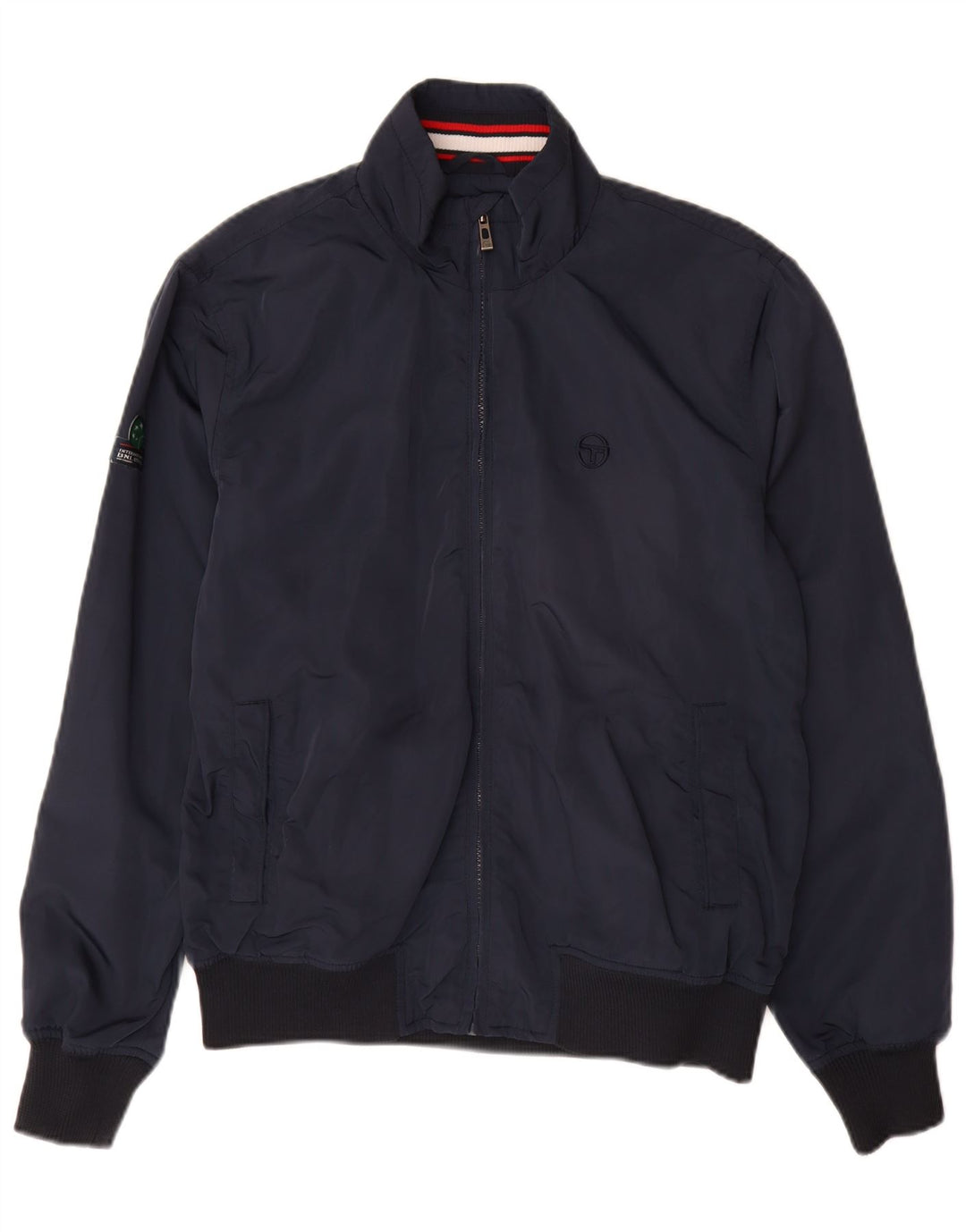 SERGIO TACCHINI Jaqueta bomber masculina IT 48 poliéster azul marinho médio