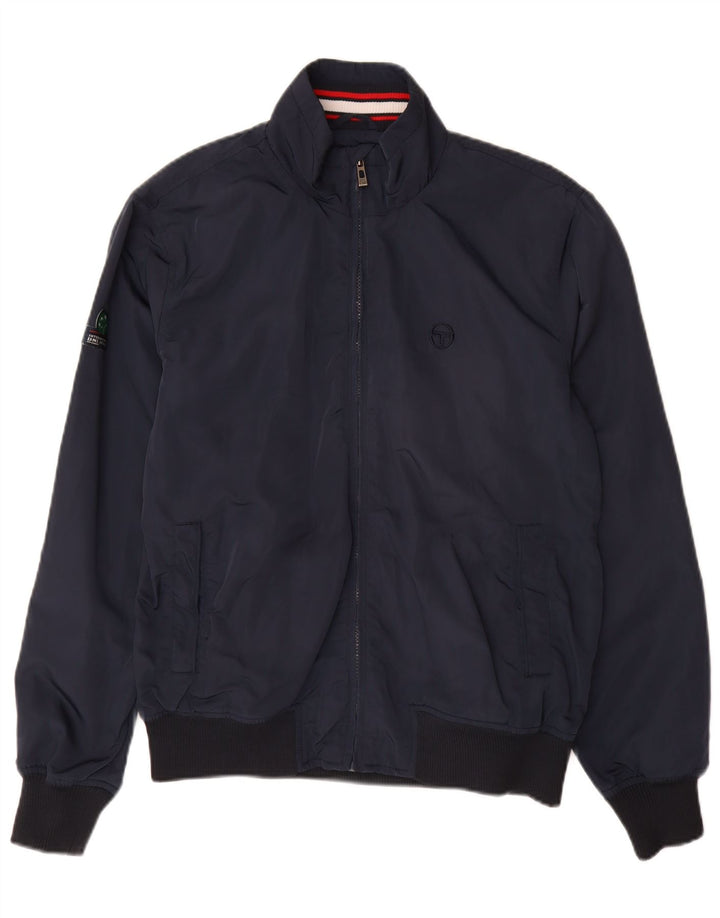SERGIO TACCHINI Jaqueta bomber masculina IT 48 poliéster azul marinho médio