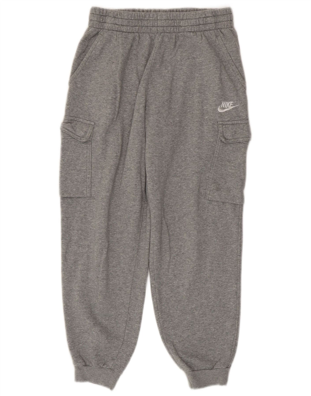 NIKE Meninos Cargo Calças de treino Joggers 13-14 anos XL Cinza Algodão