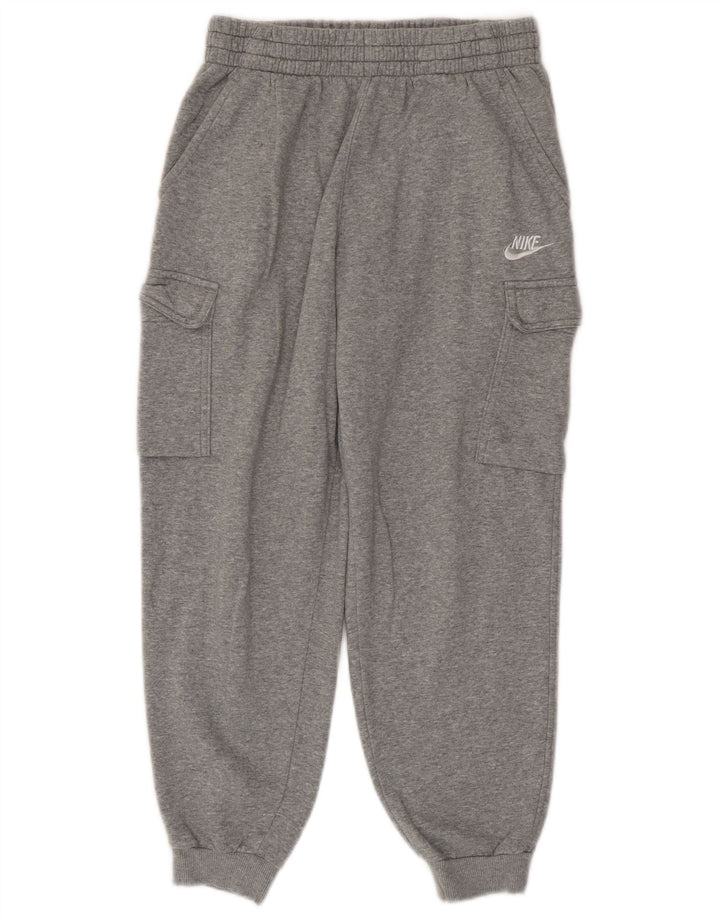 NIKE Meninos Cargo Calças de treino Joggers 13-14 anos XL Cinza Algodão