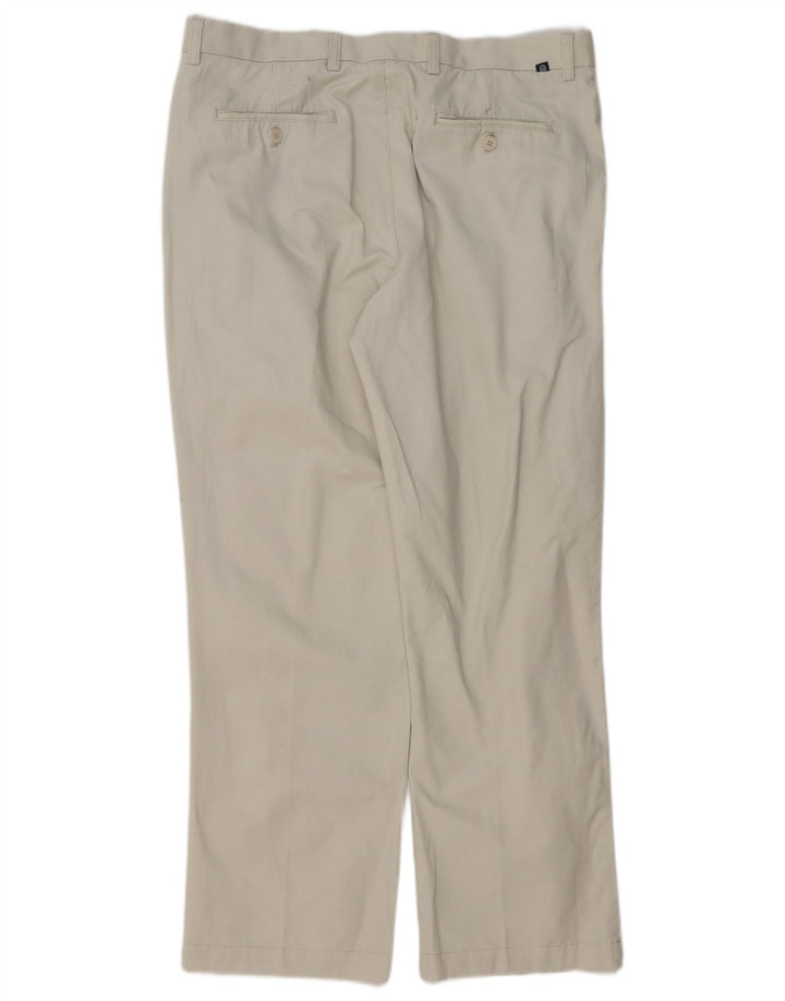 Calça Chino Masculina CHAPS Pegged W36 L30 Algodão Branco