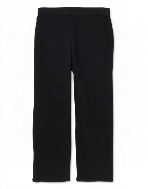 Calça de treino feminina Marks & Spencer Reino Unido 14 grande W34 L29 algodão preto