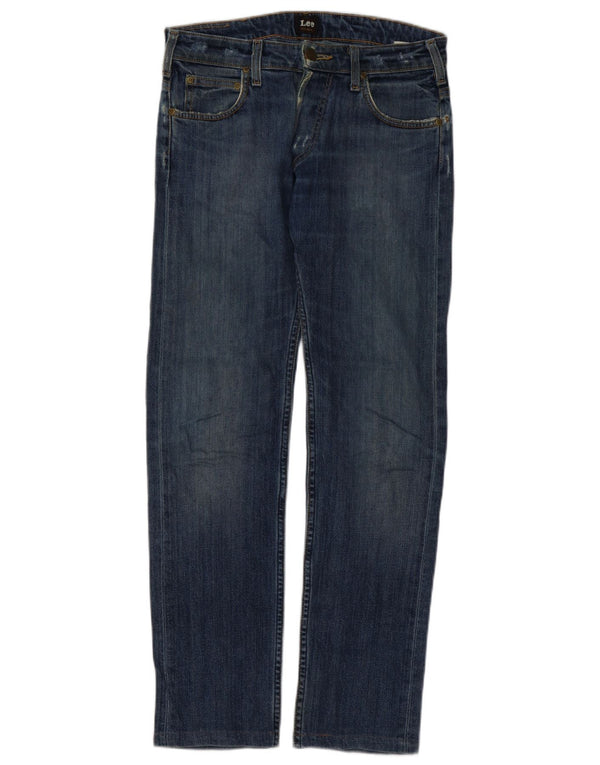 Lee Mens Powell Slim Jeans W29 L30 Azul Algodão