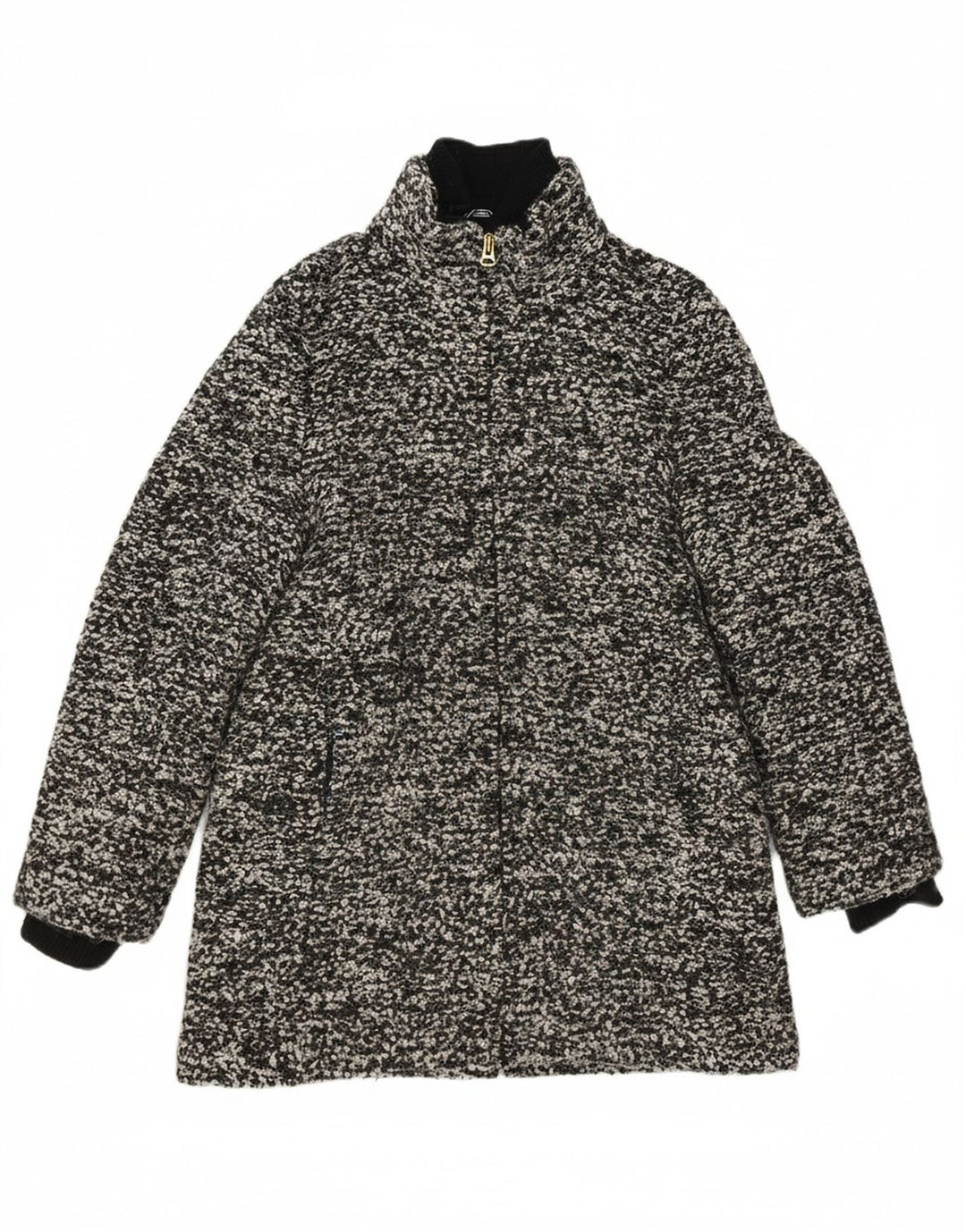 Sobretudo feminino J. CREW US 12 grande lã cinza
