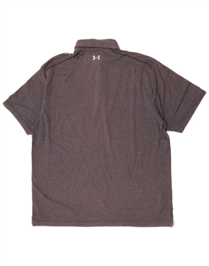 Camisa polo masculina Under Armour Heat Gear 2XL cinza