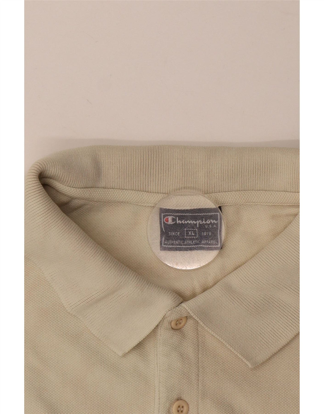 Camisa polo masculina CHAMPION XL bege