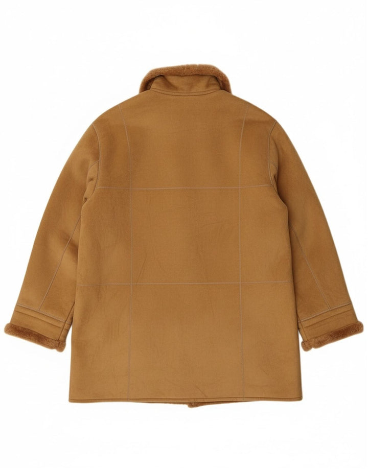 Jaqueta feminina Sherpa FUCHS & SCHMITT Reino Unido 14 pele polar bege médio