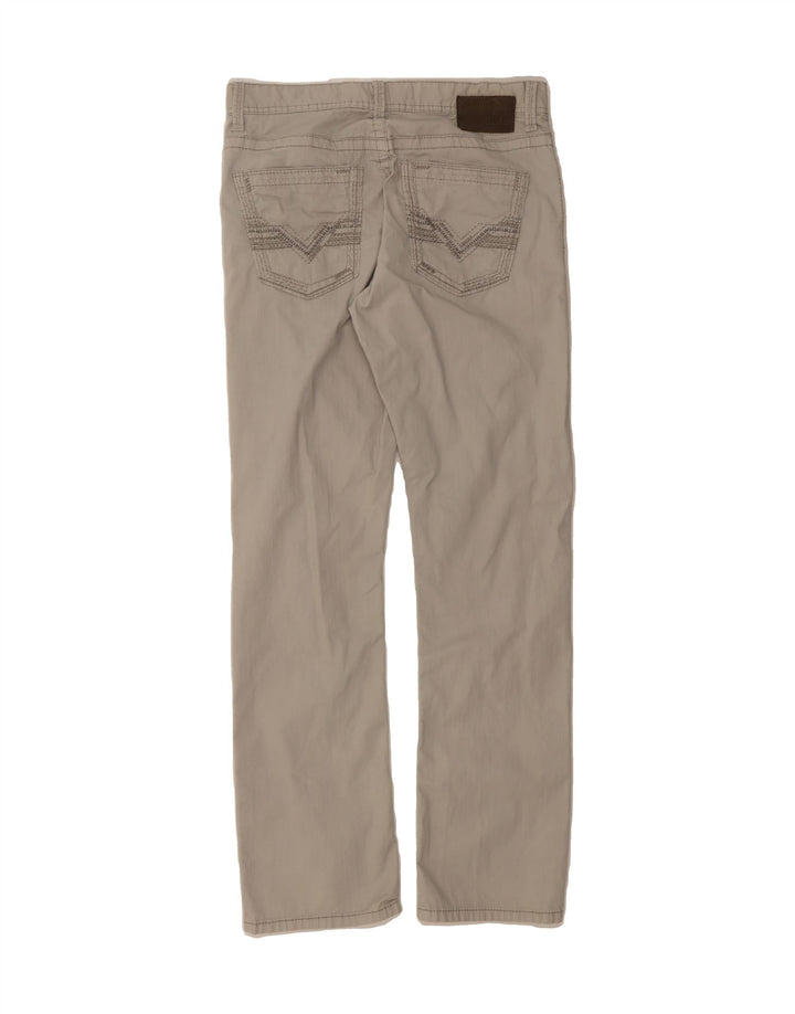 BKE Mens Jake Straight Casual Trousers W30 L32 Grey Cotton Vintage BKE and Second-Hand BKE from Messina Hembry 