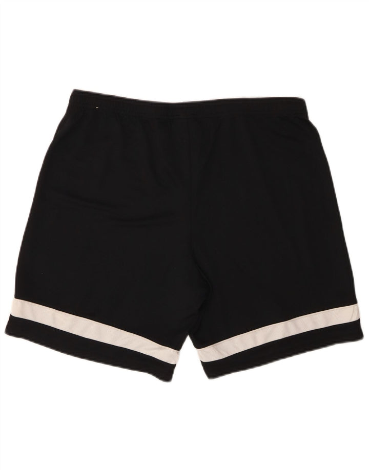 Shorts esportivos masculinos Nike Dri Fit grande poliéster colorblock preto