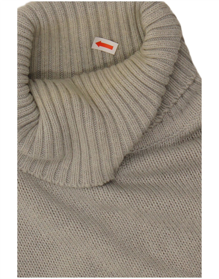 Suéter masculino TOM TAILOR com gola redonda XL cinza Fair Isle algodão