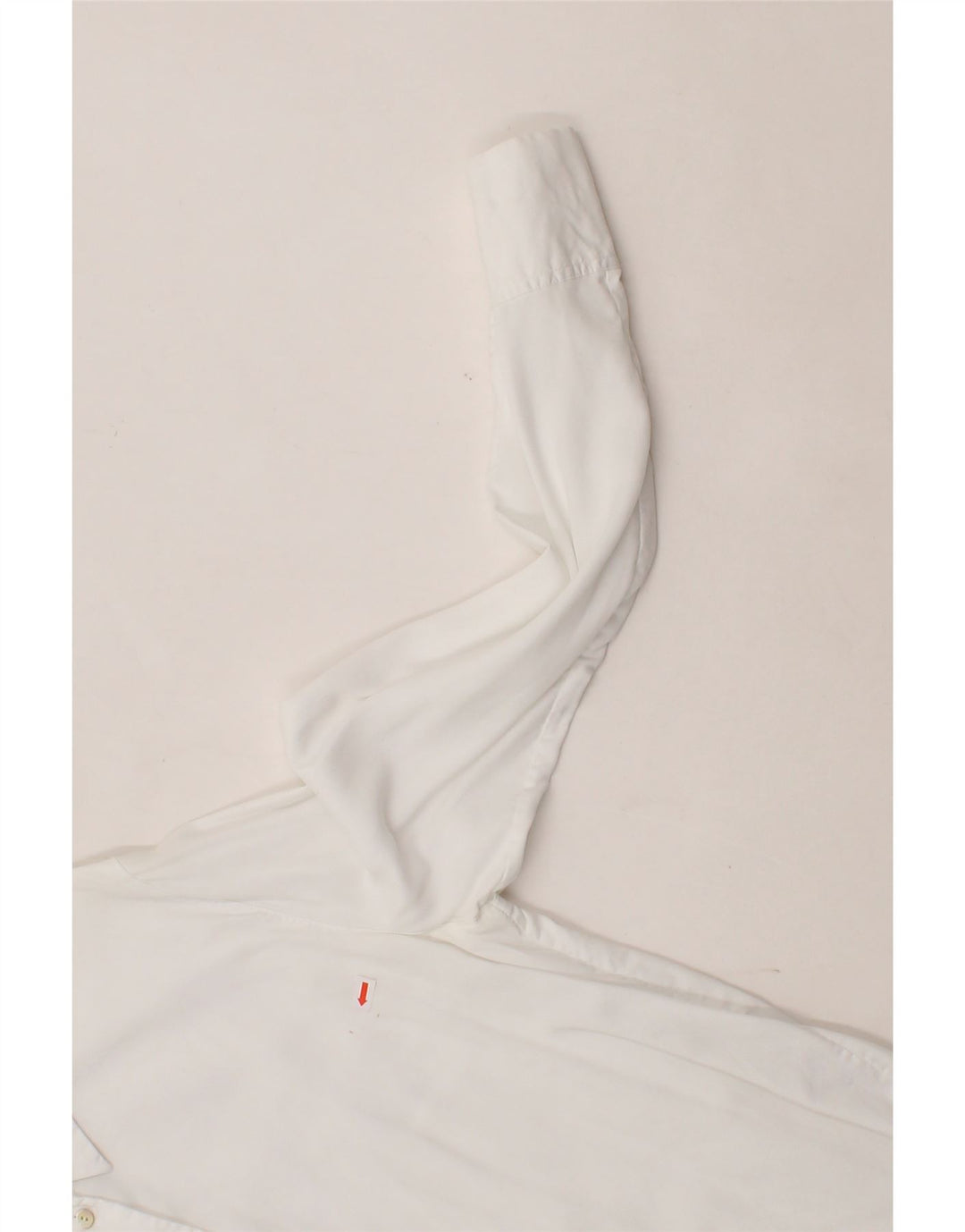 Camisa feminina MASSIMO DUTTI EU 38 pequena branca Lyocell