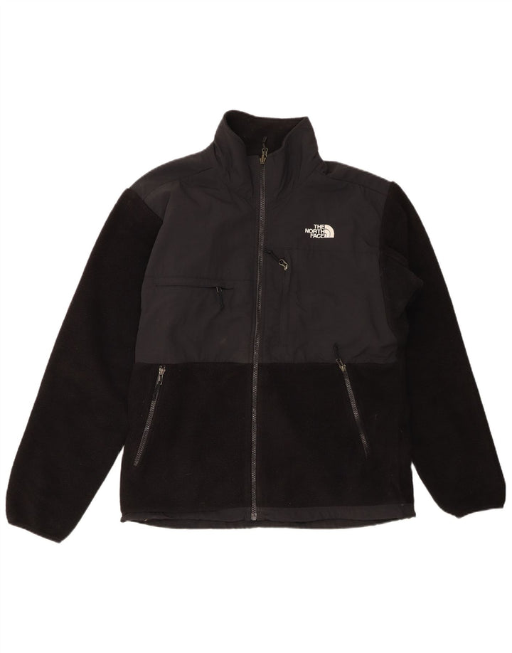 Jaqueta de lã masculina THE NORTH FACE Reino Unido 38 poliéster colorblock preto médio