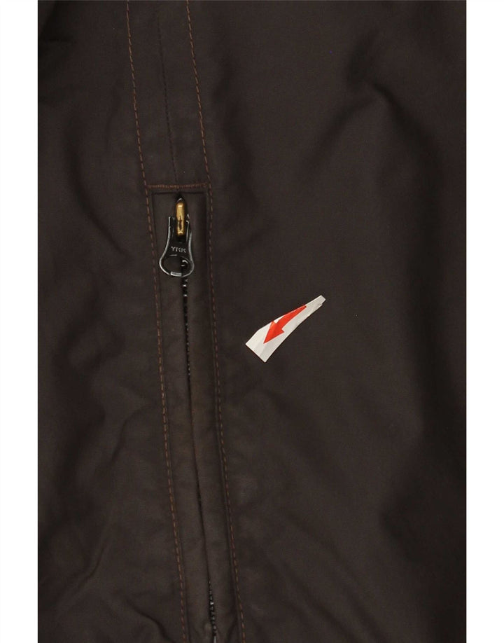 Jaqueta de chuva masculina Refrigiwear UK 38 cinza médio