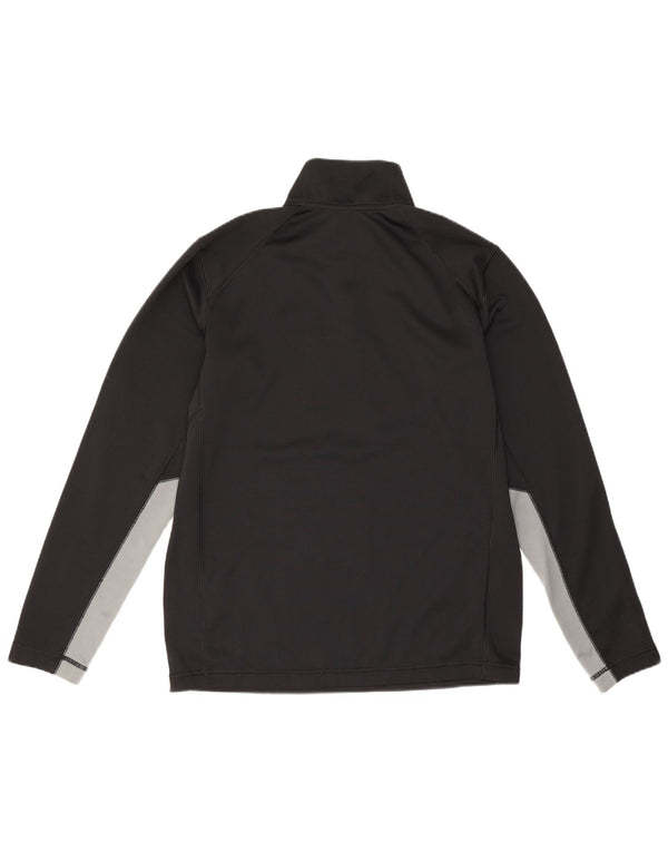 Nike Mens Therma-Fit Pullover Treino Top Médio Preto Colourblock