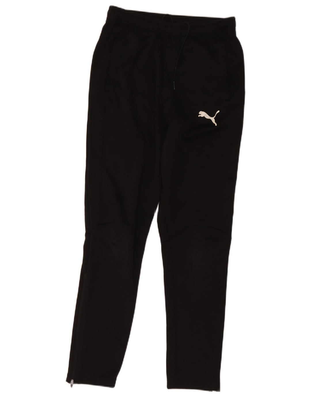 Calça de treino feminina Puma UK 8 pequena poliéster preto